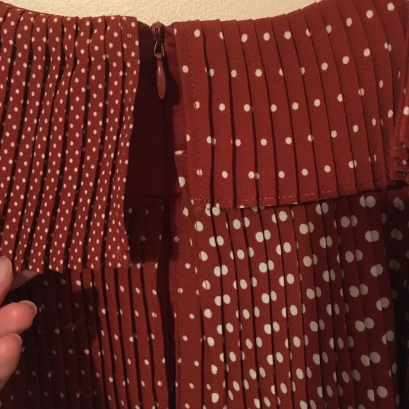 Polka dot ruffle  tiered top - Picture 5 of 5